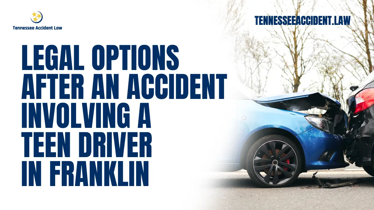 Accidents involving teen drivers are a significant concern for families and communities in Franklin, Tennessee. If you or a loved one has been injured in such an incident, understanding your legal options is crucial. At Tennessee Accident Law, we specialize in helping victims of teen driver accidents secure the compensation they deserve. Our experienced teen driver accident lawyer in Franklin is ready to guide you through every step of the legal process. Complete our free case evaluation form or call us now at 615-212-9866 to discuss your case.