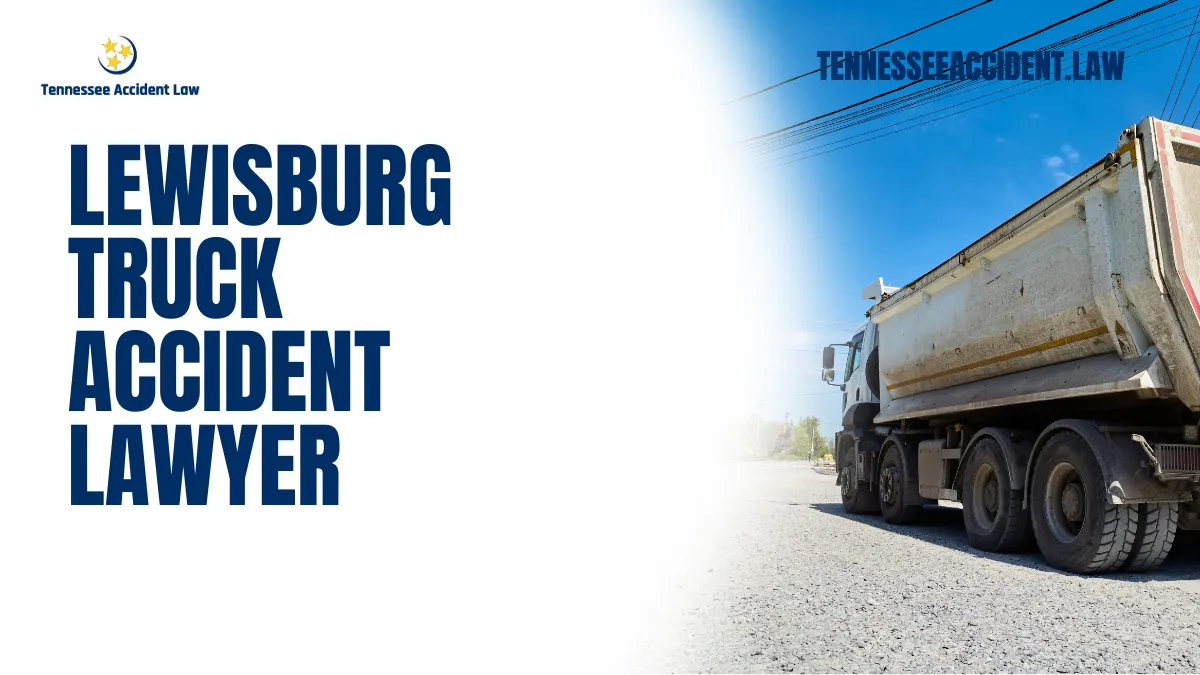 When tragedy strikes on the road, securing reliable legal assistance is paramount. At Tennessee Accident Law, we specialize in providing expert legal representation as your Lewisburg truck accident lawyer. Truck accidents can lead to devastating injuries, significant property damage, and emotional trauma. Our dedicated team is here to ensure that victims of such accidents receive the justice and compensation they deserve.