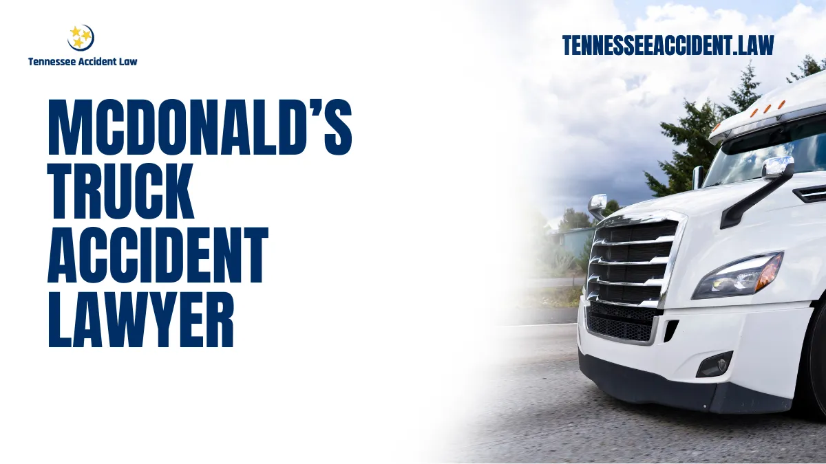 If you or a loved one has been involved in a collision with a McDonald’s truck, you may be facing life-changing injuries, mounting medical bills, and a complex legal battle. At Tennessee Accident Law, we specialize in representing victims of commercial vehicle accidents, ensuring that those harmed by negligence receive the justice and compensation they deserve. Our team is experienced, compassionate, and ready to help you navigate this challenging time.