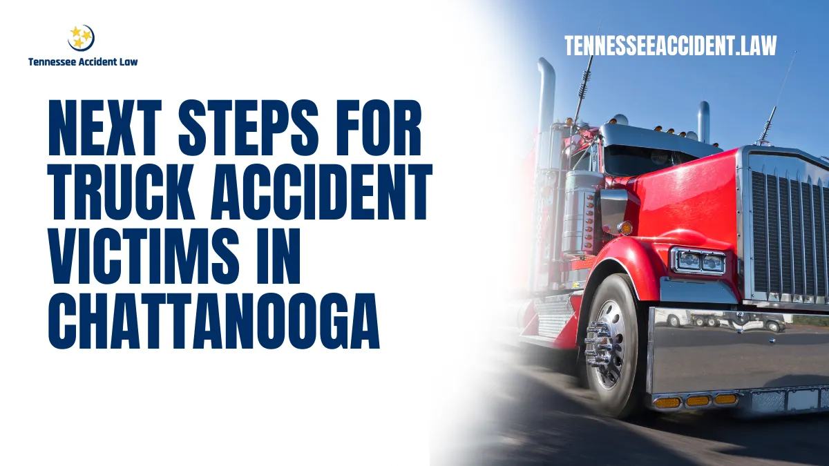 Truck accidents can cause devastating injuries and life-changing consequences. For victims, navigating the legal process can feel overwhelming. That’s why Chattanooga truck accident next steps are critical in helping victims secure the compensation they deserve. At Tennessee Accident Law, we specialize in assisting victims of truck accidents in Chattanooga, ensuring they receive comprehensive legal support.