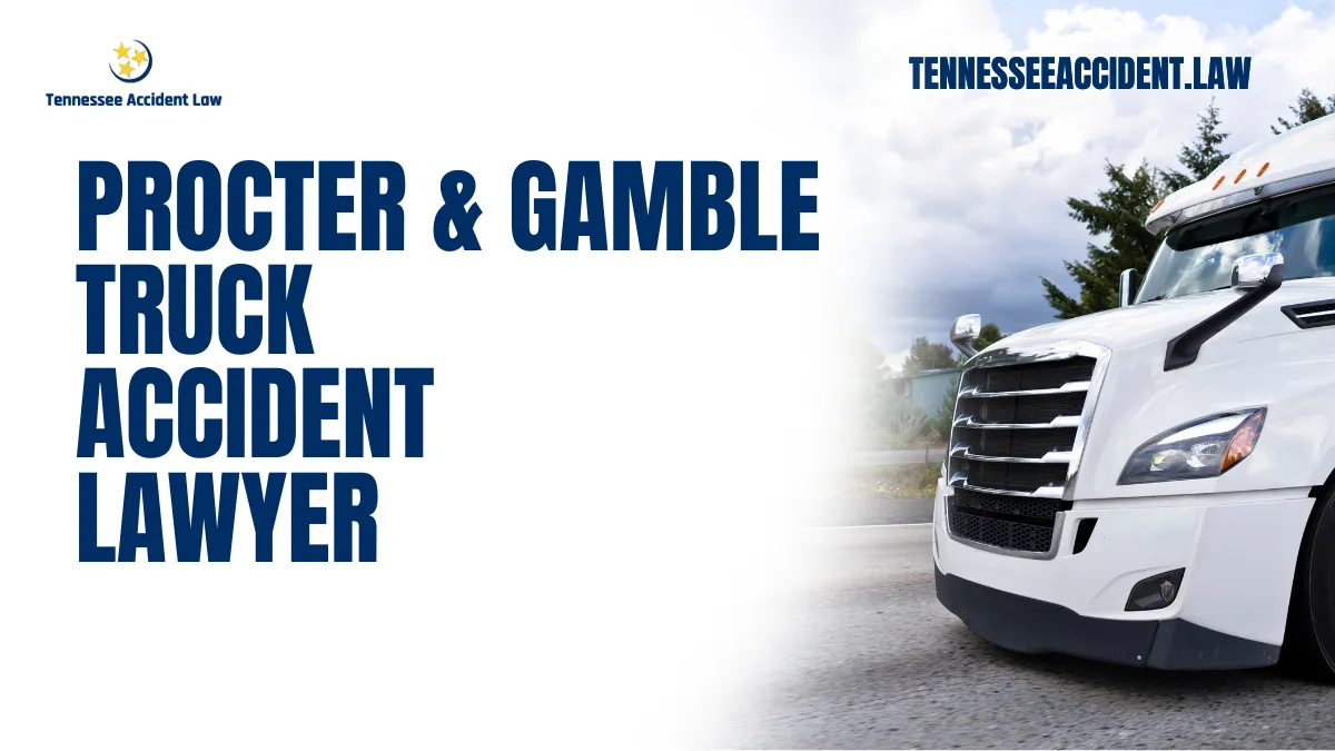 Accidents involving commercial trucks can have devastating consequences, especially when a large corporation like Procter & Gamble is involved. If you or a loved one has been injured in an accident involving a Procter & Gamble truck, it’s crucial to seek legal representation from an experienced Procter & Gamble truck accident lawyer. At Tennessee Accident Law, we specialize in handling these complex cases and fighting for the compensation you deserve.