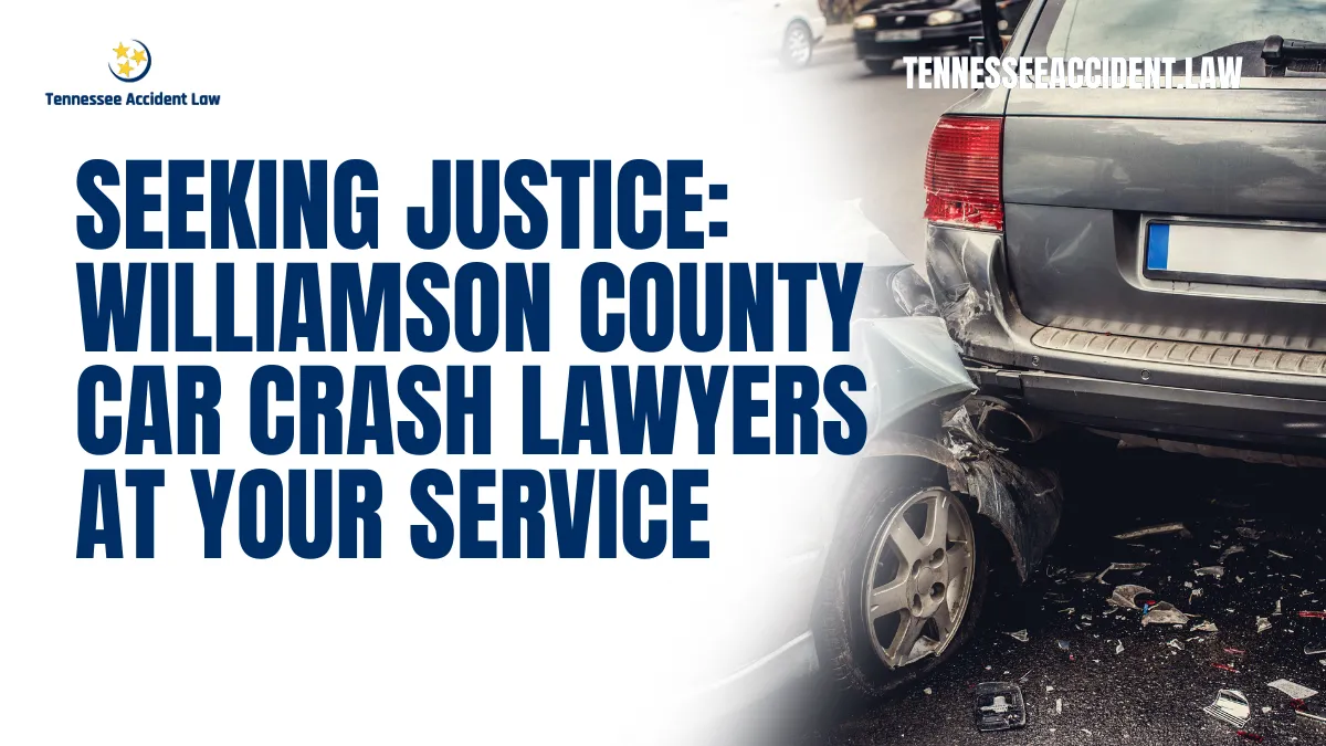 When you’ve been involved in a car accident, the aftermath can be overwhelming. Navigating legal processes, dealing with insurance companies, and recovering from injuries are challenges no one should face alone. That’s where a Williamson County car crash lawyer from Tennessee Accident Law comes in.