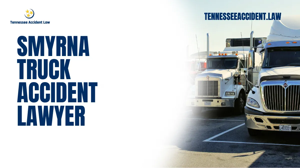 Truck accidents are some of the most devastating and life-altering incidents on Tennessee roads. If you or a loved one have been involved in a truck accident in Smyrna, it’s critical to have a dedicated and experienced Smyrna truck accident lawyer on your side. At Tennessee Accident Law, we specialize in handling these complex cases, fighting aggressively to secure the justice and compensation you deserve.