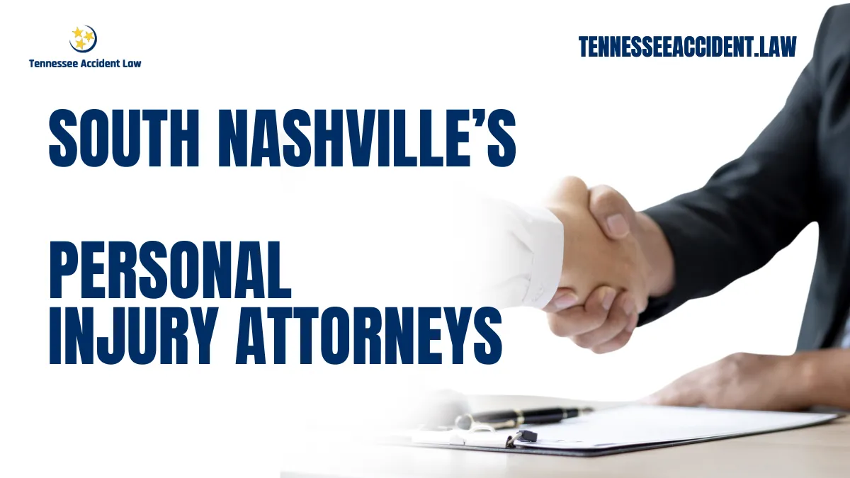 Tennessee Accident Law is here to help those who have suffered injuries as a result of an accident in South Nashville. This website is designed to help educate victims on their rights and to provide access to a South Nashville personal injury lawyer who can help you with your potential case. Whether its an car accident, slip and fall, dog bite, or truck accidentse, our personal injury lawyers are here to assist you.