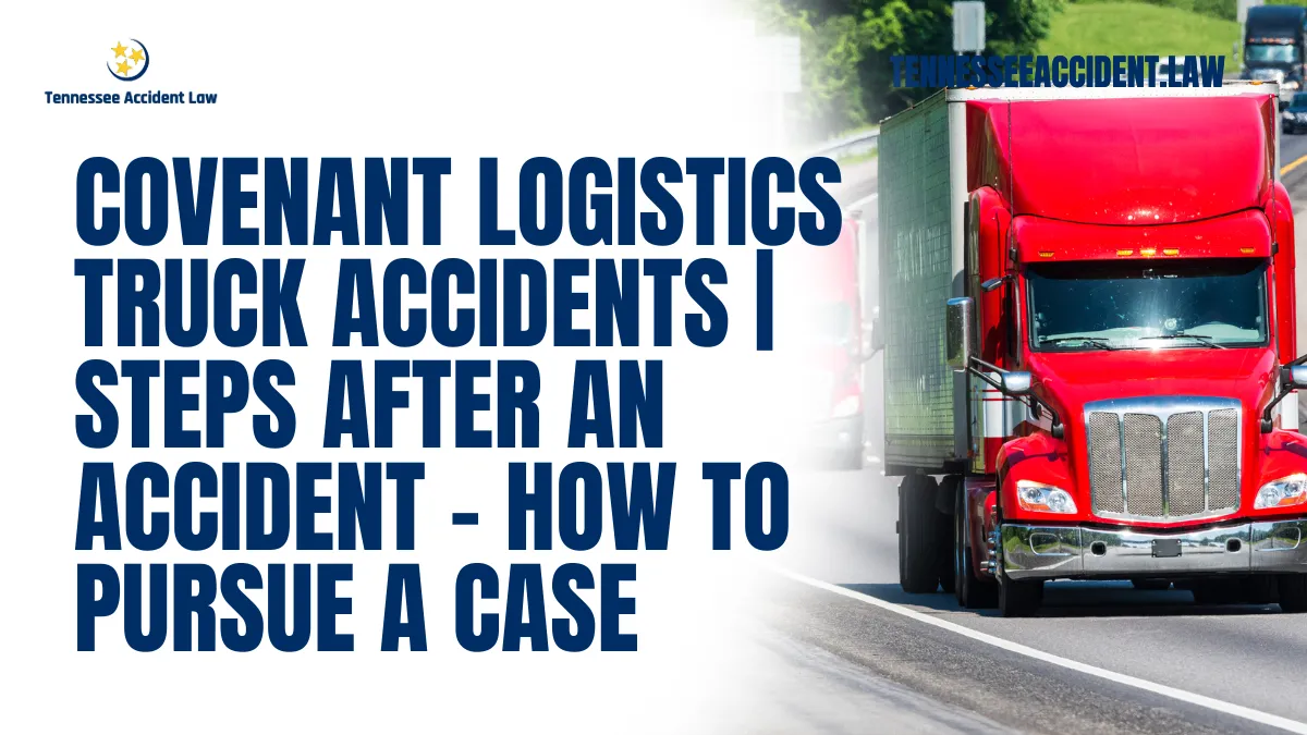 When faced with the aftermath of a truck accident involving Covenant Logistics Group, you need experienced legal representation to protect your rights and secure the compensation you deserve. At Tennessee Accident Law, we specialize in handling cases involving trucking companies and have the expertise to navigate these complex claims. If you or a loved one has been involved in a truck accident, our team of dedicated Covenant Logistics Group truck accident attorneys is here to provide the legal support you need.