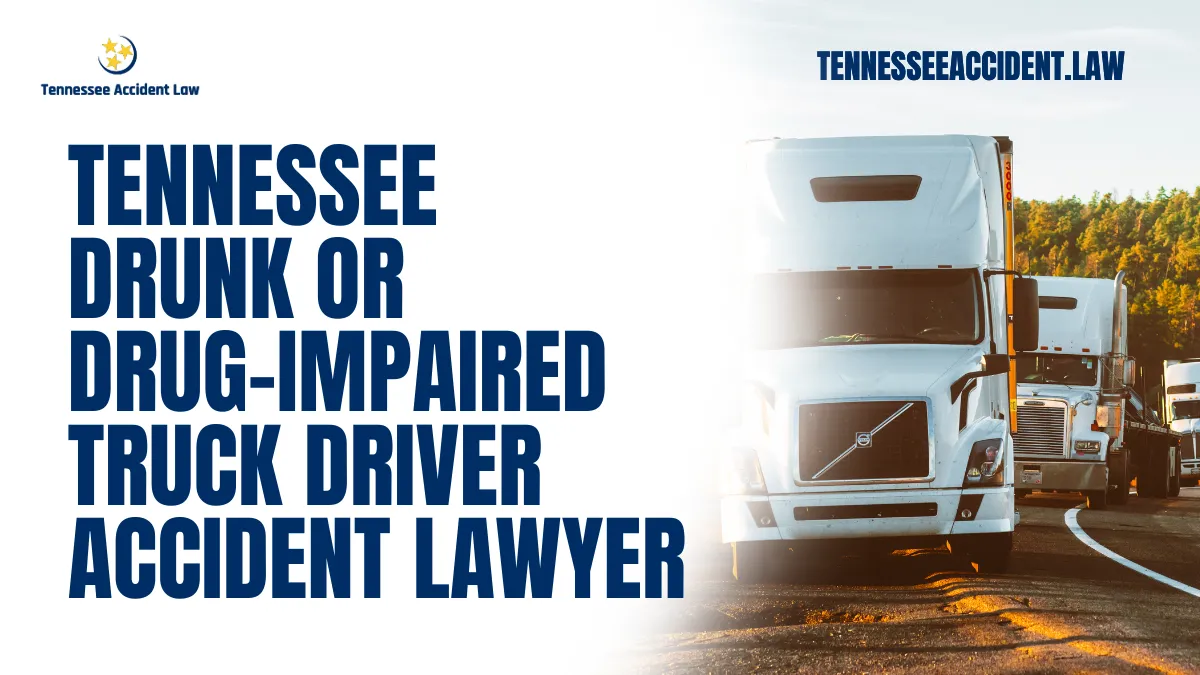 At Tennessee Accident Law, we understand the devastating consequences that a drunk or drug-impaired truck driver accident can have on your life. These accidents often result in catastrophic injuries, overwhelming medical expenses, and emotional trauma. Our experienced team is here to help you navigate the legal process, secure the compensation you deserve, and hold negligent parties accountable.