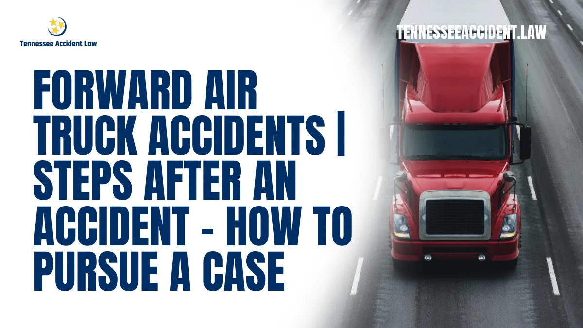 When you or a loved one is involved in a collision with a Forward Air truck, the aftermath can be life-altering. These massive commercial vehicles are a critical part of freight transportation, but their size and weight make accidents involving them catastrophic. At Tennessee Accident Law, we specialize in representing victims of Forward Air truck accidents, fighting tirelessly to secure the compensation you deserve.