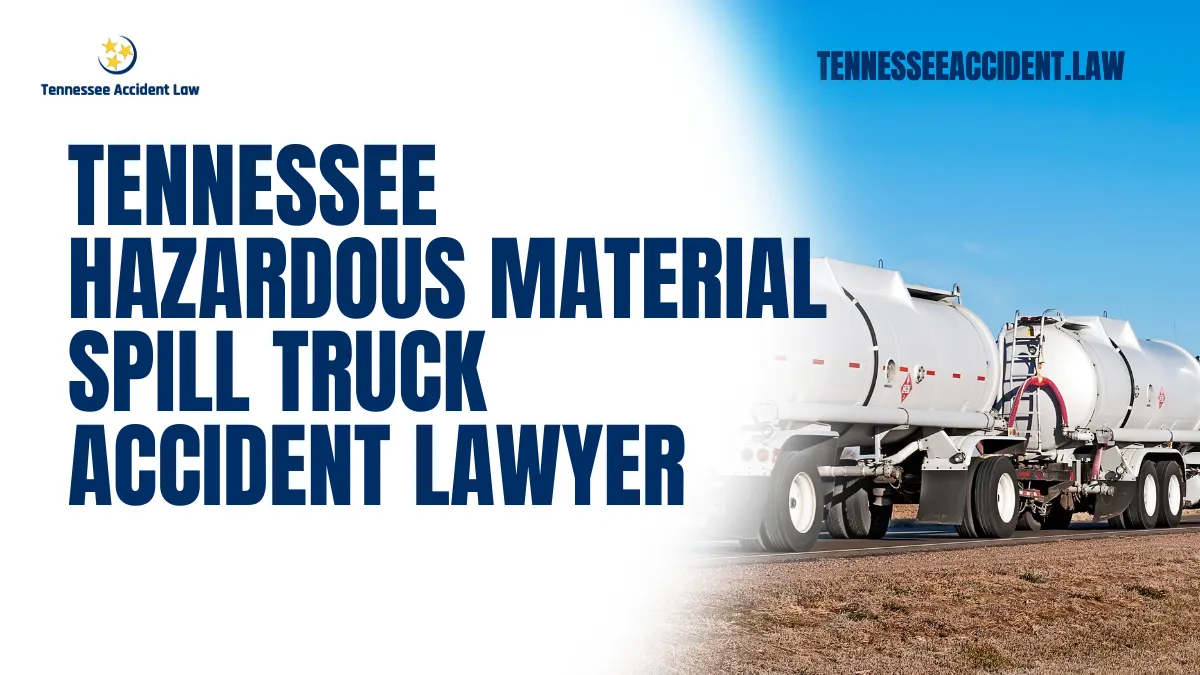 At Tennessee Accident Law, we understand the devastating consequences of hazardous material spills caused by truck accidents. These accidents can lead to severe injuries, property damage, and environmental hazards. As your trusted hazardous material spill truck accident lawyer, we are committed to ensuring justice for victims and holding negligent parties accountable.