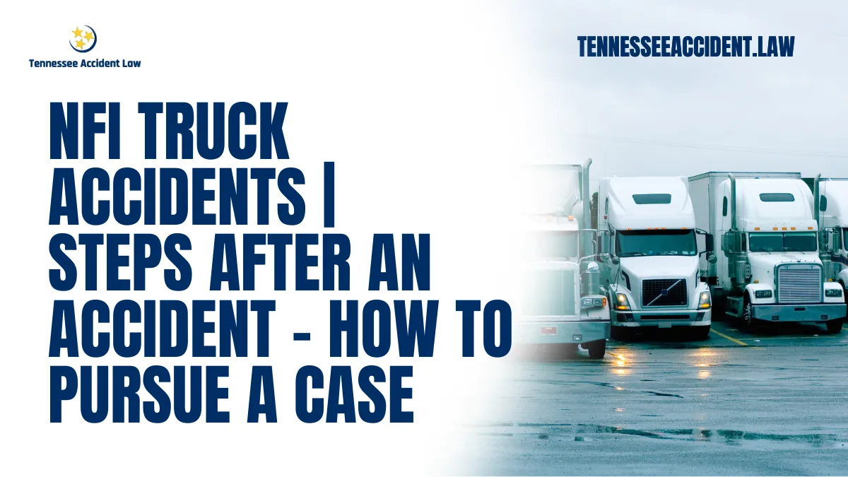 At Tennessee Accident Law, we specialize in helping victims of commercial truck accidents, including those involving NFI truck accidents. If you or a loved one has been injured in an accident involving an NFI truck, you need an experienced Tennessee NFI truck accident attorney to fight for your rights and secure the compensation you deserve. With over 20 years of experience handling catastrophic injury cases, our team is dedicated to representing plaintiffs and holding negligent parties accountable.