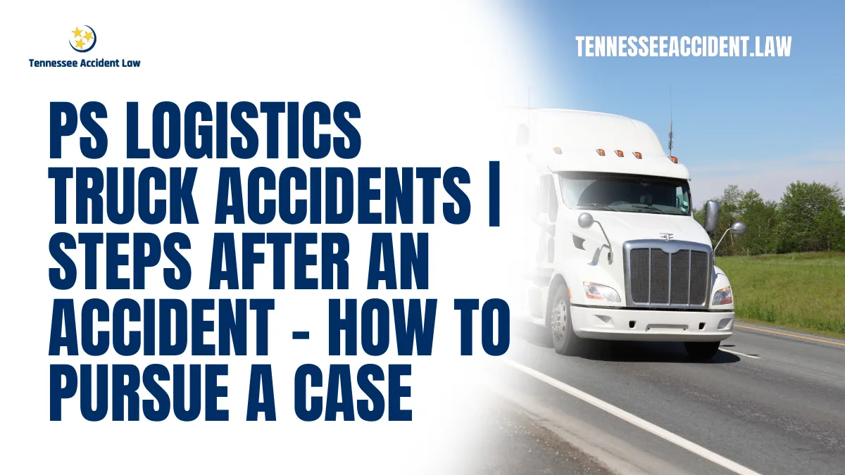 If you or a loved one has been involved in a collision with a PS Logistics truck, you may be facing significant physical, emotional, and financial challenges. At Tennessee Accident Law, we specialize in representing victims of truck accidents, including those involving PS Logistics vehicles. With over 20 years of experience, our dedicated team is here to help you navigate the complex legal process and secure the compensation you deserve.