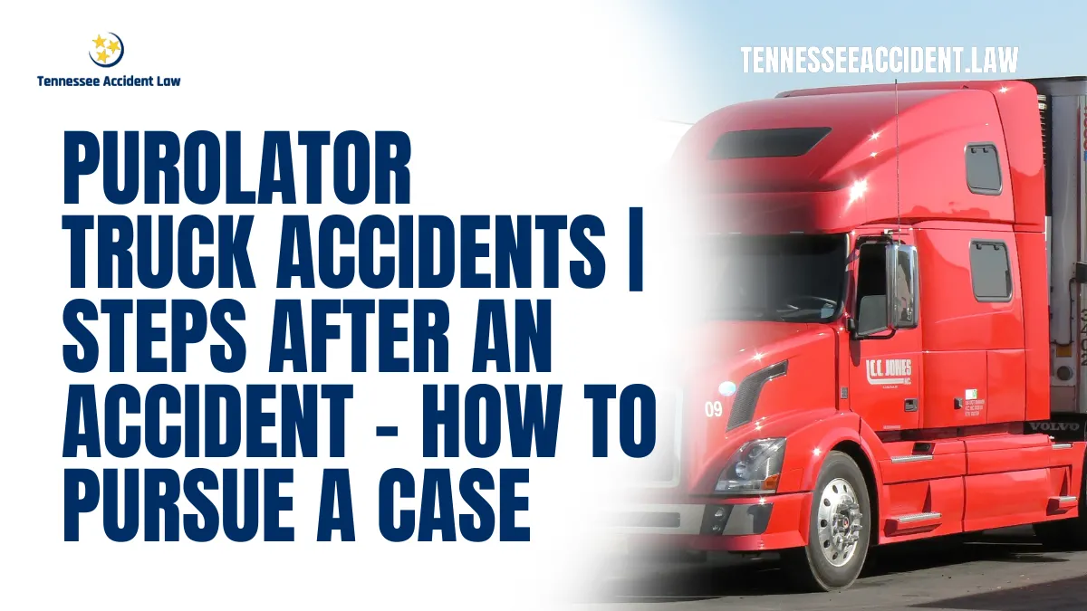 When accidents involving large commercial vehicles like Purolator trucks occur, the consequences can be devastating. Victims often face extensive injuries, property damage, and financial strain. At Tennessee Accident Law, we specialize in helping individuals who have been injured in truck accidents recover the compensation they deserve. If you or a loved one has been involved in a collision with a Purolator truck, our experienced Purolator truck accident attorneys are here to guide you every step of the way.