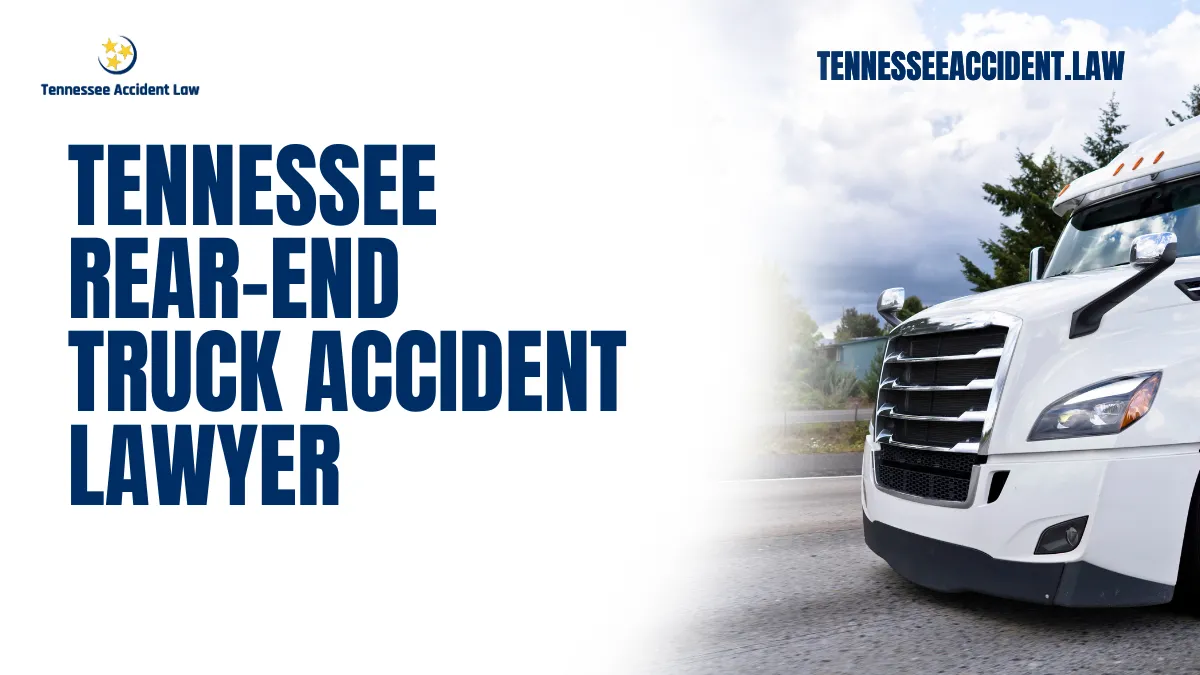 At Tennessee Accident Law, we understand the devastating impact a rear-end truck accident can have on your life. As experienced rear-end truck accident lawyers, we are committed to securing justice and the compensation you deserve.