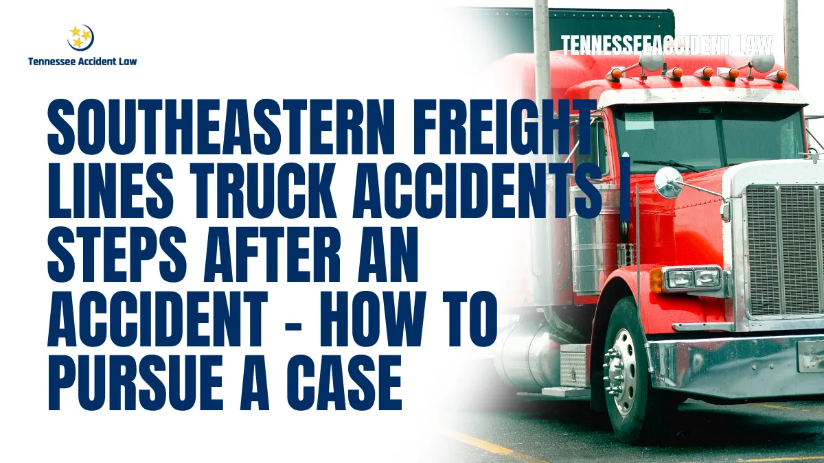 If you’ve been involved in a truck accident with Southeastern Freight Lines in Tennessee, you need a dedicated and experienced Southeastern Freight Lines truck accident attorney to fight for your rights. Tennessee Accident Law is here to provide exceptional legal representation and ensure you receive the compensation you deserve. With decades of experience handling complex truck accident cases, our team is ready to advocate for you against large trucking companies and their insurers.