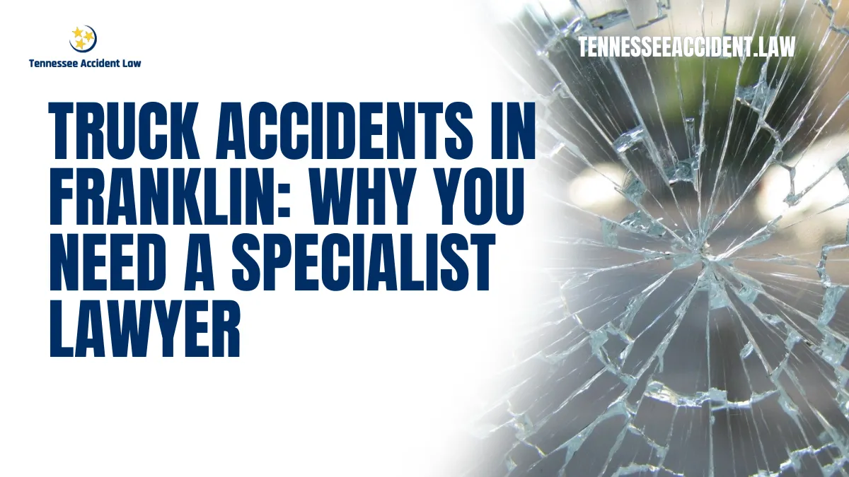 Truck accidents in Franklin can have devastating consequences, leaving victims with severe injuries, emotional trauma, and financial burdens. If you or a loved one has been involved in a truck accident, it is crucial to seek immediate legal assistance from a truck accident lawyer in Franklin. At Tennessee Accident Law, we specialize in representing victims of truck accidents and securing the compensation they deserve. Contact us today for a free case evaluation or call 615-212-9866 to get the justice you deserve.