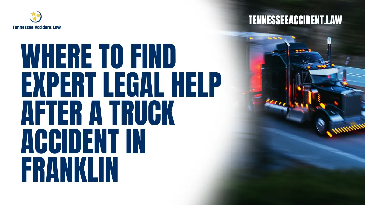 Truck accidents can be devastating, leaving victims with life-altering injuries, emotional trauma, and financial burdens. If you've been involved in a truck accident, finding Franklin truck accident legal help is crucial to ensure you receive the compensation you deserve. At Tennessee Accident Law, we specialize in helping victims of catastrophic injuries caused by truck accidents. With over 20 years of experience, we have successfully fought against insurance companies and Fortune 500 corporations to secure justice for our clients.