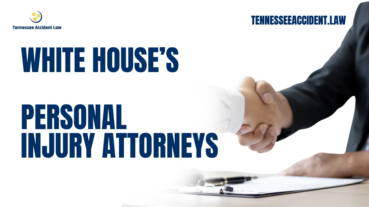 Tennessee Accident Law is here to help those who have suffered injuries as a result of an accident in White House. This website is designed to help educate victims on their rights and to provide access to a White House personal injury lawyer who can help you with your potential case. Whether its an car accident, slip and fall, dog bite, or truck accidents, our personal injury lawyers are here to assist you.