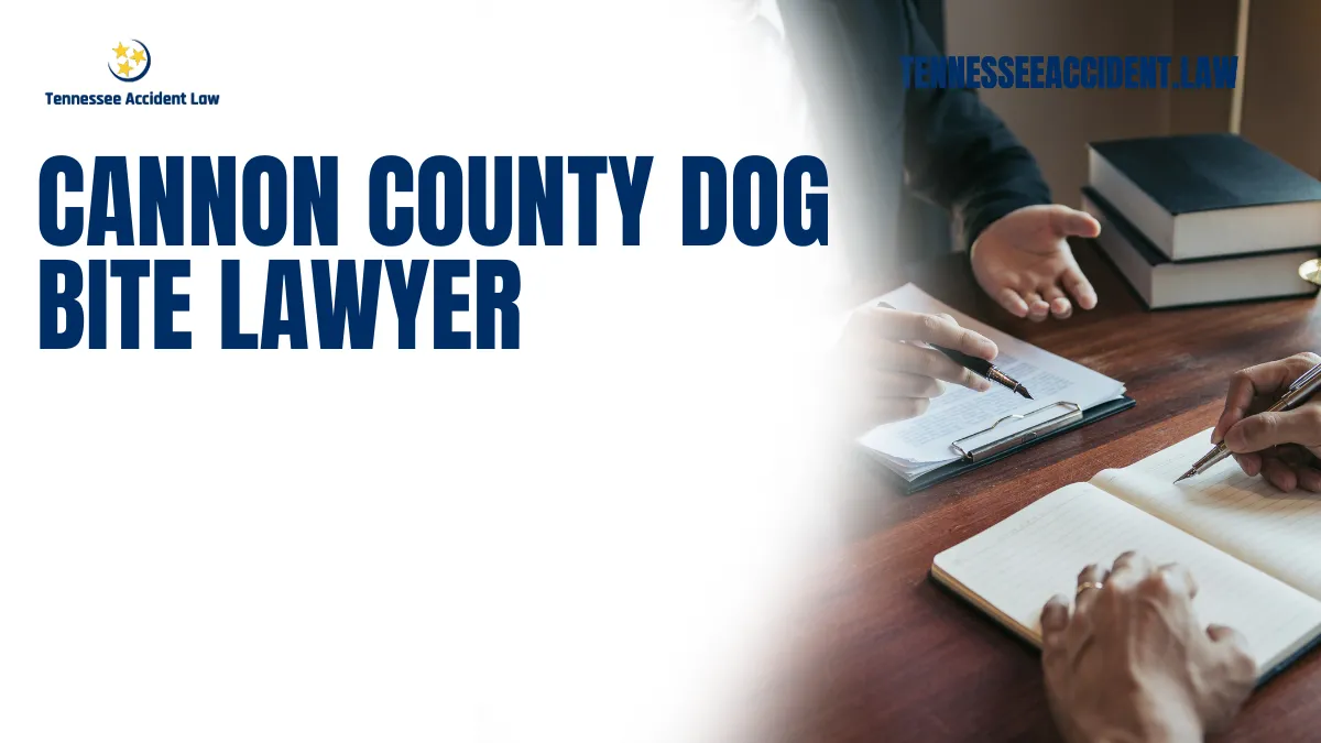 If you’ve suffered from a dog bite in Cannon County, Tennessee, you need a trusted legal team to help you navigate the complexities of your case. Dog bites can result in serious injuries, including infections, emotional trauma, and even permanent disabilities. At Tennessee Accident Law, we understand the physical, emotional, and financial toll that a dog bite can have on your life. Our experienced Cannon County dog bite lawyers are here to fight for the compensation you deserve.