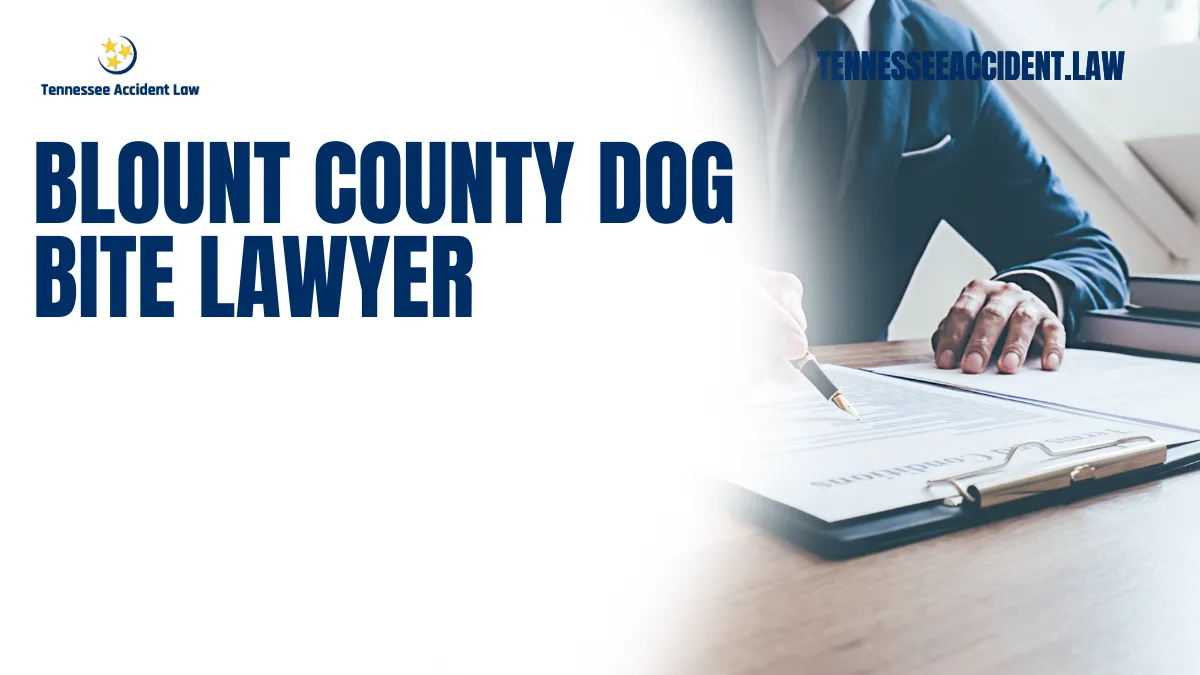 Dog bites can be traumatic, leading to serious physical and emotional injuries. If you or a loved one has been bitten by a dog in Blount County, Tennessee, you need an experienced Blount County dog bite lawyer to fight for your rights. At Tennessee Accident Law, we understand the complexities of dog bite injury cases and are committed to securing the compensation you deserve.