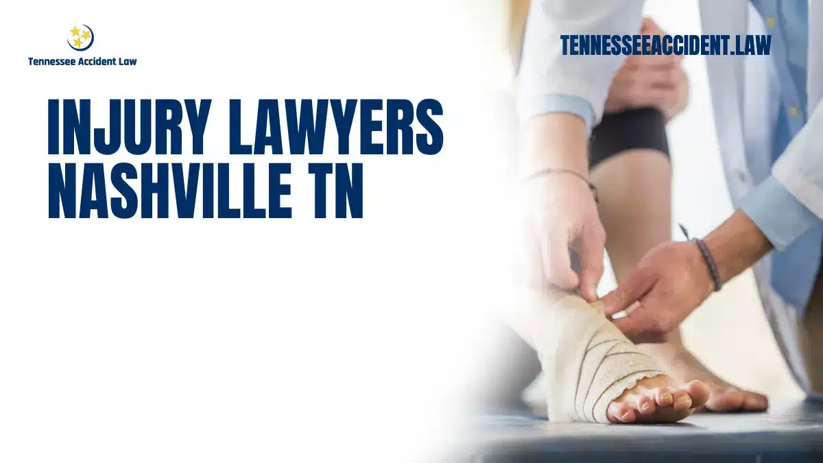 When you’re injured due to the negligence of others, you need legal support that understands your challenges and fights for your rights. Whether you've been in a car accident, a slip and fall, or any other type of personal injury situation, the injury lawyers at Tennessee Accident Law are here to help. With decades of combined experience in handling injury cases, our legal team is dedicated to getting you the compensation you deserve. If you are looking for injury lawyers in Nashville TN, look no further.