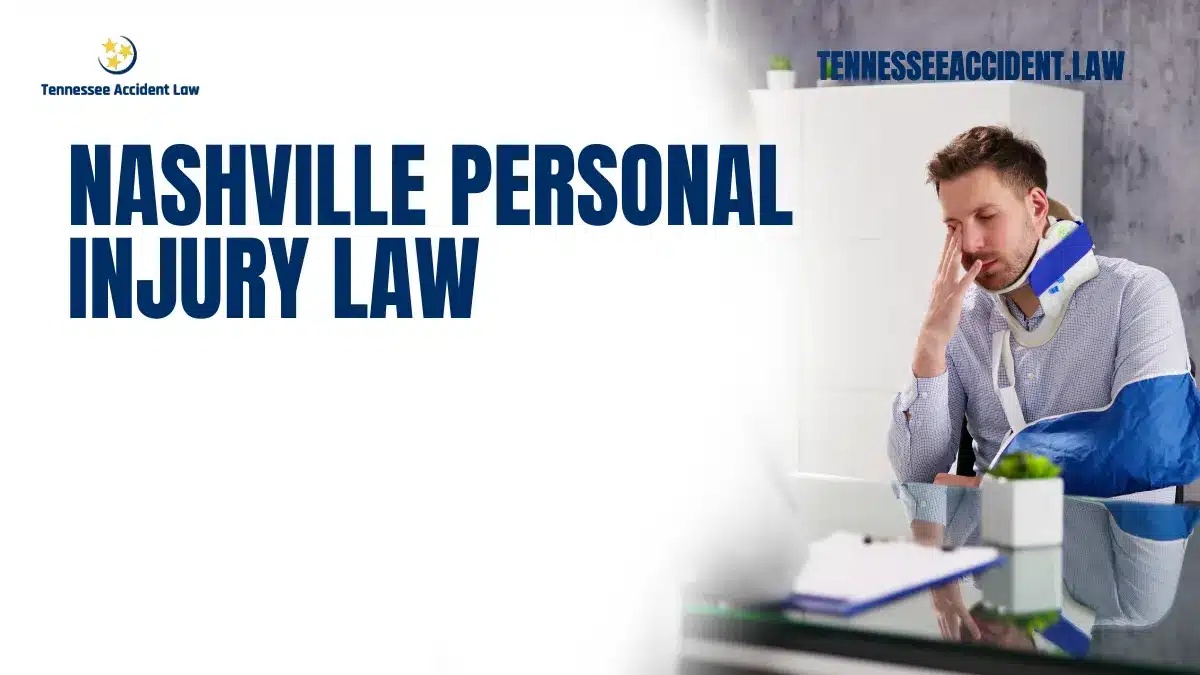 When you've been injured due to someone else's negligence, finding a skilled and dedicated personal injury attorney is essential to securing the compensation you deserve. At Tennessee Accident Law, we specialize in Nashville personal injury law, focusing on helping victims of accidents navigate the complexities of legal processes and secure favorable outcomes. Whether you’re dealing with a car accident, a slip and fall, or any other type of personal injury, our experienced team is here to help.