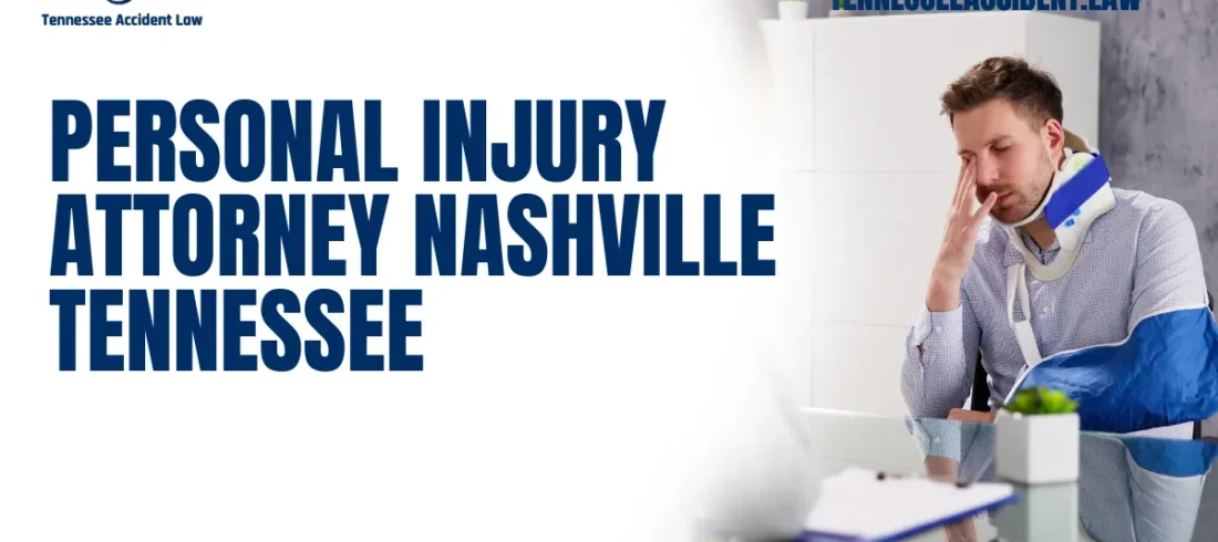 If you or a loved one has suffered a personal injury due to the negligence of others in Nashville, Tennessee, it's crucial to seek the right legal representation. At Tennessee Accident Law, our experienced personal injury attorneys are dedicated to protecting your rights and securing the compensation you deserve. We specialize in helping individuals who have been injured in accidents ranging from car crashes to workplace injuries and everything in between. Let us guide you through the legal process, providing the support and expertise you need to focus on your recovery.