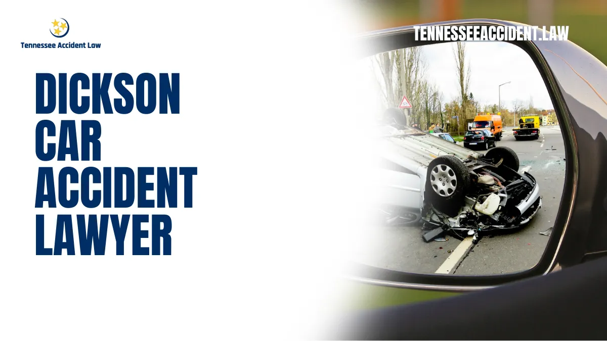 If you or a loved one has been injured in a car accident in Dickson, Tennessee, you need the expertise of a Dickson car accident lawyer who understands the complexities of personal injury law. At Tennessee Accident Law, we have over 20 years of experience helping accident victims recover the compensation they deserve. We aggressively fight for your rights against insurance companies and negligent parties, ensuring that you get the maximum settlement for your injuries, lost wages, and pain and suffering. Call us now for a free case evaluation at 615-212-9866.