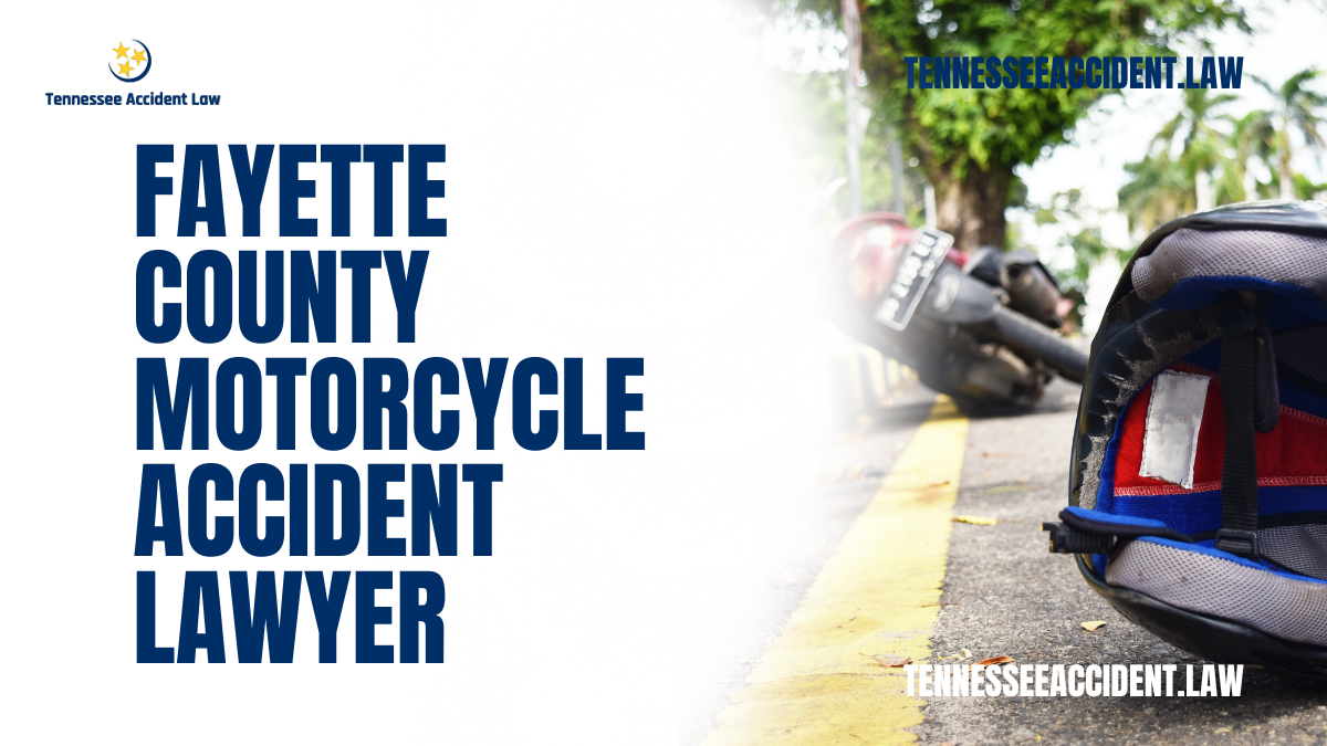 Motorcycle accidents can have devastating consequences, often leaving victims with life-altering injuries, mounting medical expenses, and a long road to recovery. If you or a loved one has been injured in a motorcycle crash, securing legal representation from an experienced Fayette County Motorcycle Accident Lawyer is crucial. At Tennessee Accident Law, we are dedicated to helping victims seek the compensation they deserve.