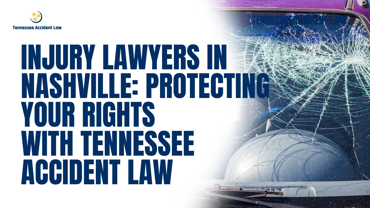 When you've been injured due to someone else's negligence, having an experienced injury lawyer in Nashville can make all the difference. At Tennessee Accident Law, we specialize in representing individuals who have suffered from personal injuries in Nashville and throughout Tennessee. With over 20 years of experience, our team of injury lawyers in Nashville is dedicated to fighting for justice on your behalf, ensuring that you receive the compensation you deserve.