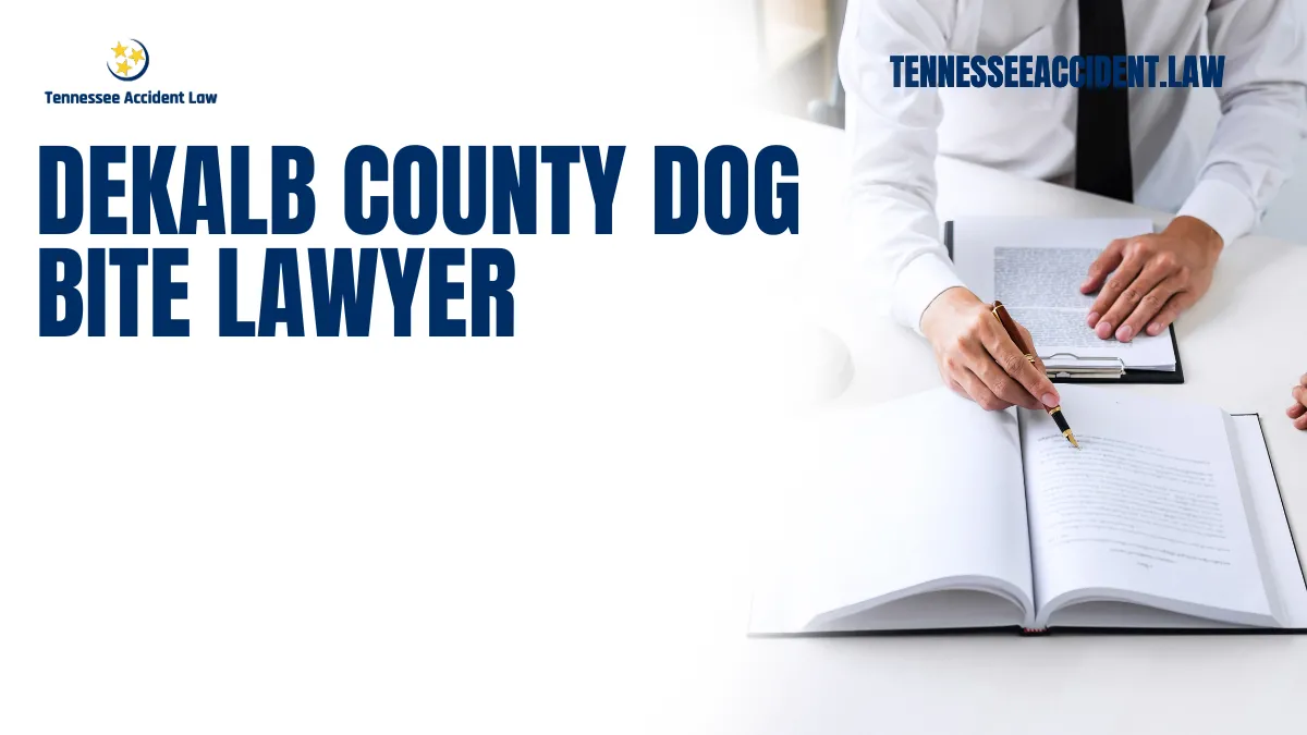 When a dog bite occurs, it can lead to significant physical and emotional harm. If you've been injured in DeKalb County due to a dog bite, the legal team at Tennessee Accident Law is here to help. Our experienced DeKalb County dog bite lawyers understand the complexities of these cases and are dedicated to helping you navigate the legal process while securing the compensation you deserve. In this article, we’ll walk you through the essentials of dog bite cases in DeKalb County, what to do if you’ve been bitten, and how our firm can help.