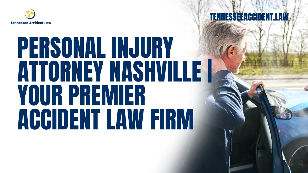 When you suffer an injury due to someone else's negligence, you need a personal injury attorney in Nashville who will fight tirelessly to secure the compensation you deserve. At Tennessee Accident Law, we have over 20 years of experience representing accident victims, ensuring their rights are protected against powerful insurance companies and corporate legal teams. Whether you were injured in a car crash, truck accident, motorcycle wreck, or any other serious incident, our dedicated team is ready to help you recover physically, emotionally, and financially.