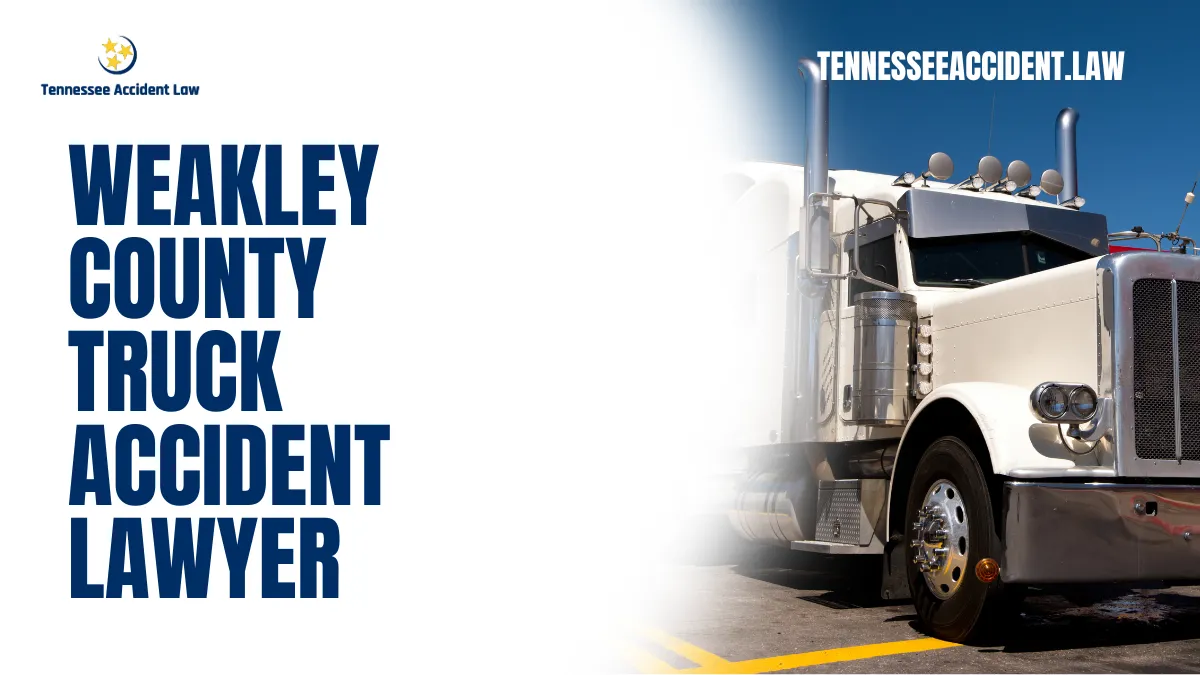 A truck accident can be devastating, leaving victims with severe injuries, emotional trauma, and financial hardship. If you or a loved one has been involved in a truck accident in Weakley County, you need an experienced Weakley County truck accident lawyer who understands the complexities of these cases. At Tennessee Accident Law, we are committed to fighting for justice and maximizing compensation for accident victims.