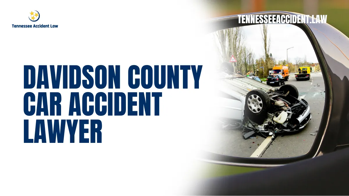If you or a loved one has been involved in a car accident in Davidson County, securing expert legal representation is critical to obtaining the compensation you deserve. Tennessee Accident Law specializes in personal injury cases, advocating for victims who have suffered due to the negligence of others. Our team of experienced attorneys is committed to fighting for justice and ensuring that accident victims receive fair compensation for medical expenses, lost wages, pain, and suffering.