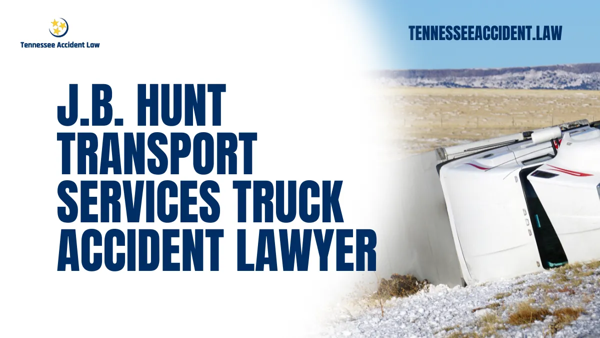 If you or a loved one has been involved in an accident with a J.B. Hunt Transport Services truck, you may be facing severe injuries, emotional distress, and financial hardships. These cases can be incredibly complex due to the involvement of a major transportation company with vast resources and aggressive legal defense teams. At Tennessee Accident Law, a J.B. Hunt truck accident lawyer specializes in handling J.B. Hunt truck accident cases across the United States, ensuring that victims receive the maximum compensation they deserve.