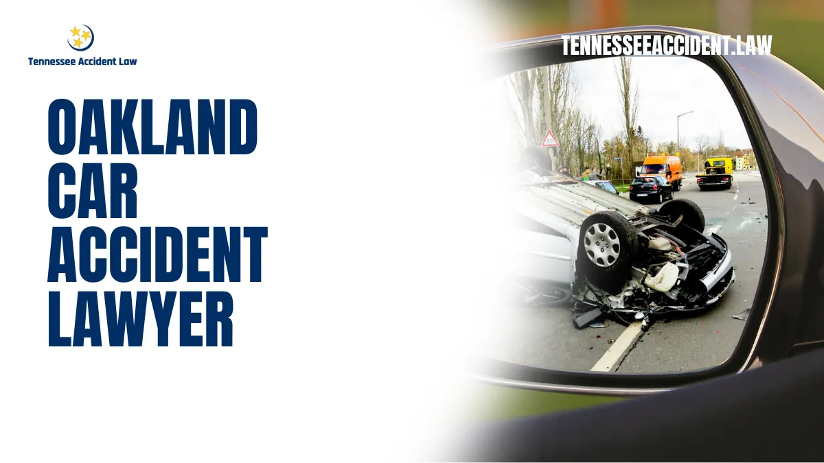 At Tennessee Accident Law, we understand how life-changing a car accident can be. Victims often suffer from serious injuries, financial hardships, and emotional distress, leaving them overwhelmed and unsure of their legal rights. Our experienced Oakland car accident lawyer team is dedicated to securing maximum compensation for victims, ensuring they get the justice they deserve. If you or a loved one has been injured in a car crash, don't wait—complete the free case evaluation form or call us now at 615-212-9866.
