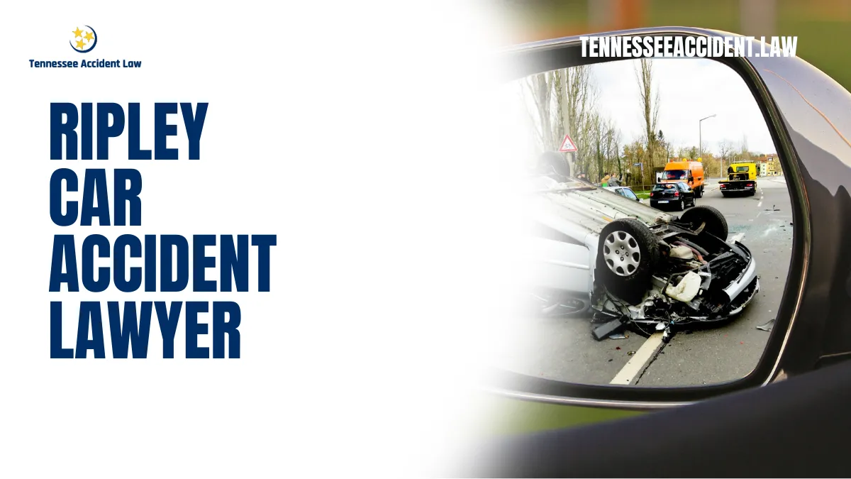 A Ripley car accident lawyer from Tennessee Accident Law is your dedicated advocate when dealing with insurance companies, medical expenses, and legal complexities after an accident. If you've been injured in a car crash in Ripley, Tennessee, you need a legal team with a proven track record of securing maximum compensation for accident victims.