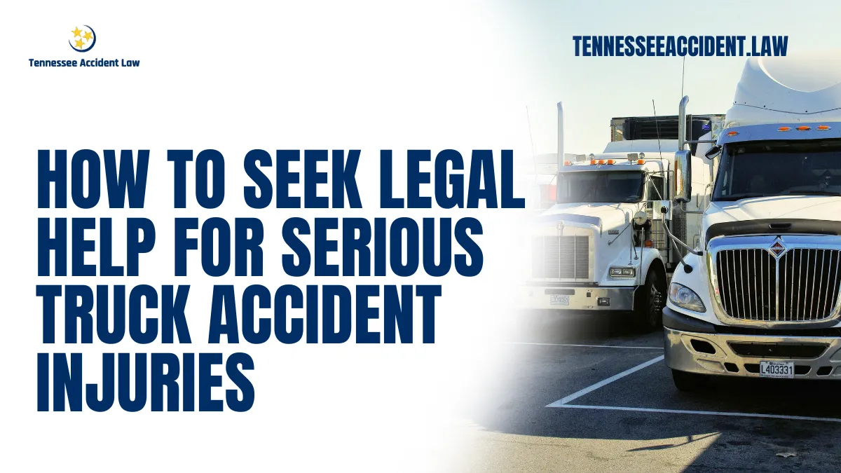 Truck accidents can cause catastrophic injuries and overwhelming financial burdens. If you or a loved one has suffered from a trucking accident, hiring an experienced truck accident injury lawyer is critical. At Tennessee Accident Law, we understand the complexities of truck accident cases and aggressively fight for victims to ensure they receive the maximum compensation they deserve.