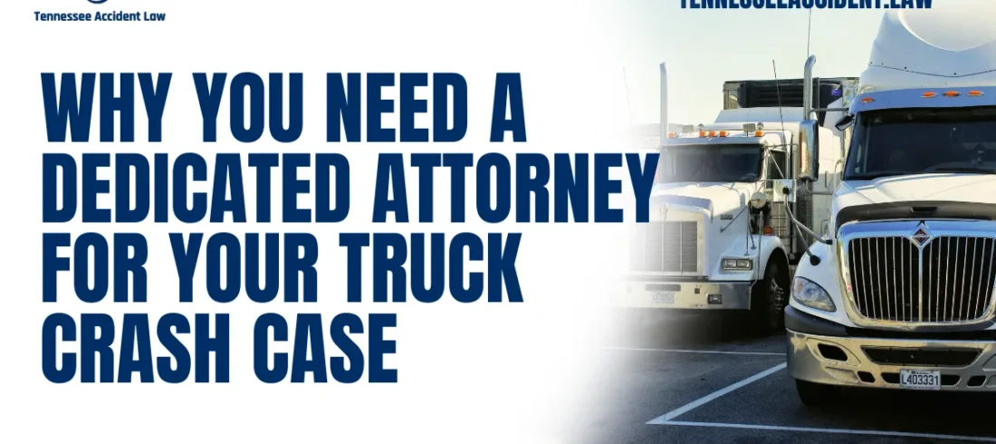 If you've been involved in a truck crash, navigating the aftermath can be complex and overwhelming. The consequences can be severe, and the legal landscape surrounding truck accidents is intricate. This is where a truck crash attorney from Tennessee Accident Law becomes essential. With their expertise and dedication, you can ensure that your case is handled effectively, allowing you to focus on recovering from your injuries.