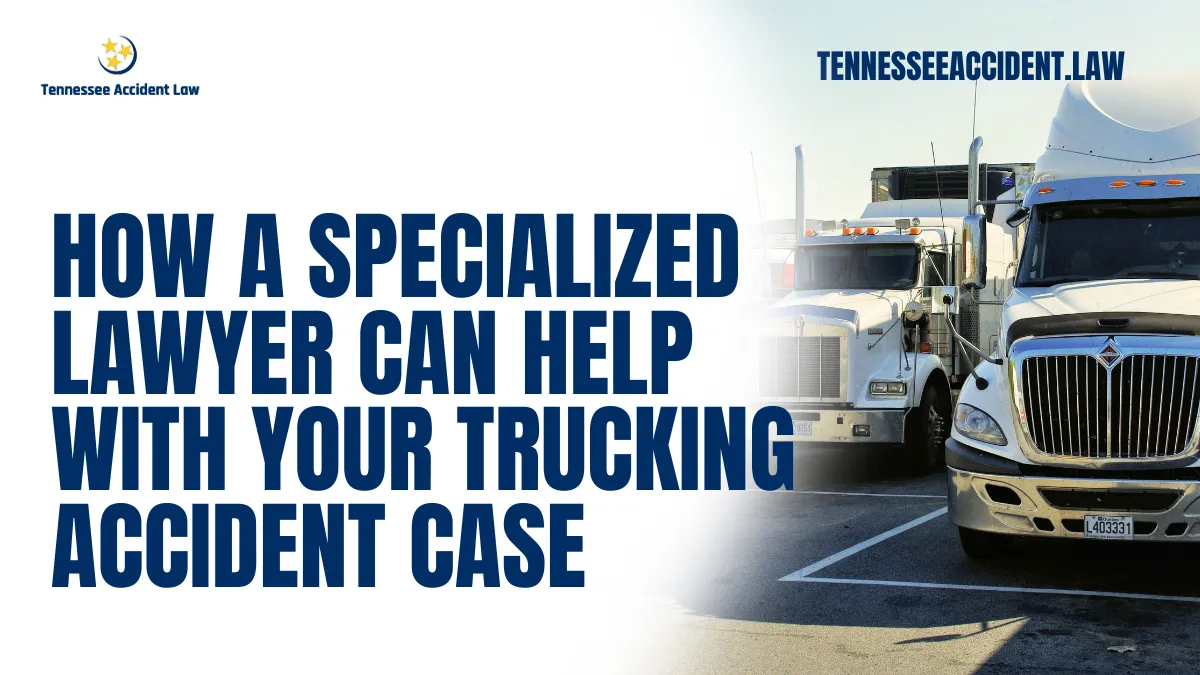 Trucking accidents are among the most catastrophic types of motor vehicle collisions. The sheer size and weight of commercial trucks make these accidents more dangerous than typical car crashes. If you or a loved one has been injured in a trucking accident, hiring a trucking accident lawyer is crucial to ensure you receive the compensation you deserve. Tennessee Accident Law specializes in representing victims of trucking accidents, holding negligent parties accountable, and securing maximum settlements.