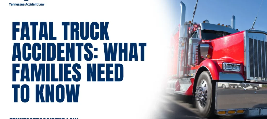 When a loved one is killed in a truck crash, families are left devastated—not only emotionally, but financially and legally. Trucking companies and their insurers act fast to minimize liability. That’s why securing a fatal truck accident lawyer immediately is essential. At Tennessee Accident Law, we provide families with the strength and legal expertise they need during the most difficult time of their lives.