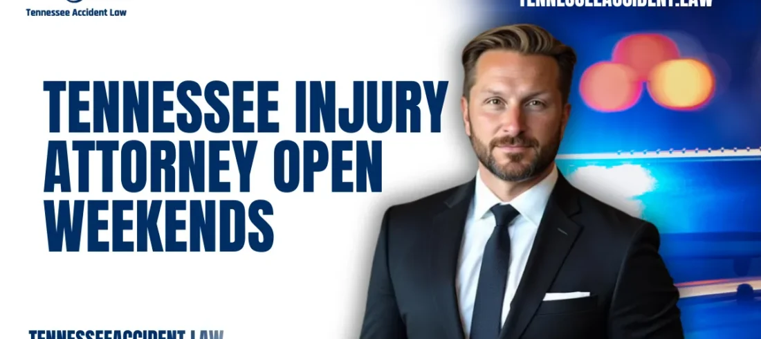 When you're dealing with the aftermath of a serious accident, every minute counts. Injuries don’t wait for business hours — and neither should justice. At Tennessee Accident Law, we understand that life doesn’t pause on weekends. That’s why we’re proud to offer Tennessee injury attorney open weekends services, ensuring you're never left waiting for the legal support you urgently need. Our commitment to weekend availability means victims of auto accidents, truck crashes, slip and falls, and other personal injury incidents can immediately access legal counsel — even on Saturdays and Sundays.