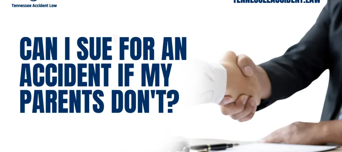 At Tennessee Accident Law, we know the pain, confusion, and legal frustration that can follow a serious accident—especially when you're a minor and your parents choose not to take legal action. Whether you were hurt as a passenger in a vehicle, at school, or on someone else’s property, you may be wondering: "Can I sue for an accident if my parents don’t?" The short answer is yes—but the process depends on your age, legal status, and the specific circumstances of your case.
