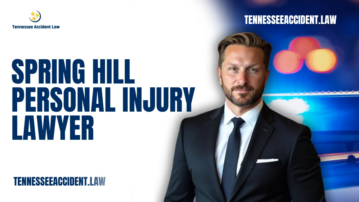 When a sudden accident changes your life, you need a Spring Hill personal injury lawyer who will fight relentlessly for your rights. At Tennessee Accident Law, we represent injured victims across Spring Hill with unwavering dedication. With over two decades of experience, our attorneys have recovered millions for clients hurt by negligence. If you’ve been injured, don’t wait—complete our free case evaluation form or call us now at 615-212-9866 for immediate legal guidance.