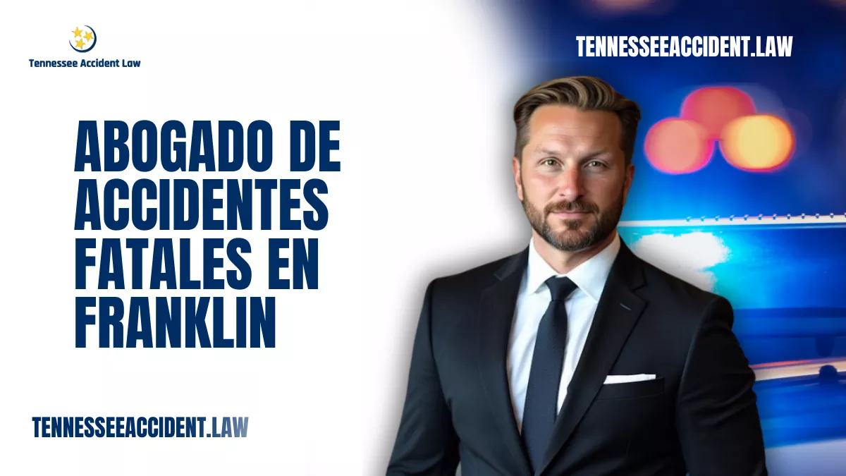 Perder a un ser querido en un accidente trágico es una de las experiencias más devastadoras que puede enfrentar una familia. Cuando la negligencia o el comportamiento imprudente provoca un accidente fatal, las familias no solo enfrentan un dolor abrumador, sino también cargas financieras y preguntas sin respuesta. En Tennessee Accident Law, nuestro equipo de abogados de accidentes fatales en Franklin está comprometido a acompañarte, luchar por la justicia y asegurarse de que los responsables rindan cuentas.