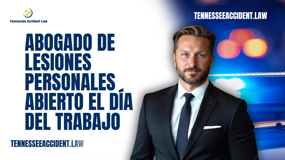 Cuando ocurre un accidente durante un día festivo, las víctimas suelen preocuparse por si podrán encontrar ayuda legal inmediata. En Tennessee Accident Law, sabemos que las lesiones no descansan—y nosotros tampoco. Si estás buscando un abogado de lesiones personales abierto el Día del Trabajo, nuestros abogados dedicados están aquí para proteger tus derechos, guiarte en el proceso legal y luchar por la compensación que mereces.