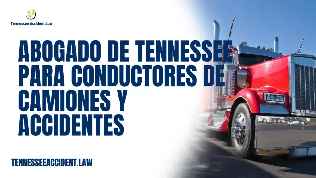 Cuando un accidente de camión ocurre en Tennessee, las consecuencias pueden ser devastadoras. Los choques que involucran camiones comerciales, de carga o de transporte suelen dejar a las víctimas con lesiones graves, gastos médicos significativos y un impacto emocional y financiero profundo. Contar con un abogado de Tennessee para conductores de camiones y accidentes de confianza es fundamental para proteger sus derechos, enfrentar a las compañías de seguros y obtener la compensación justa que merece. En Tennessee Accident Law, nos especializamos en representar a víctimas de accidentes de camiones y luchamos incansablemente por su bienestar.