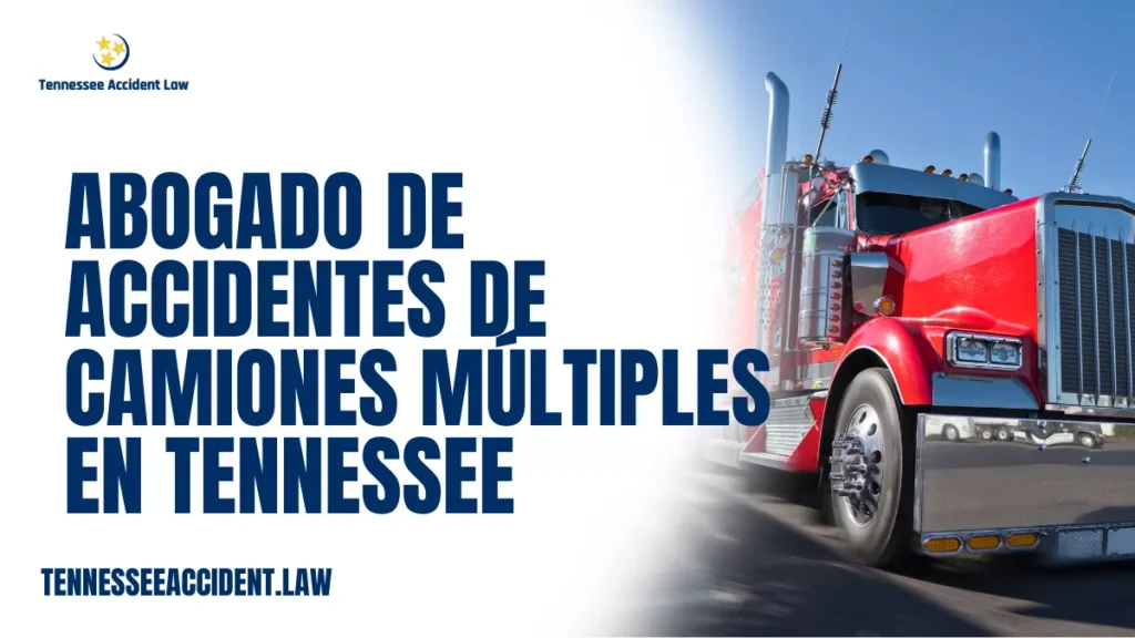 Los accidentes de camiones múltiples pueden ser devastadores, causando lesiones graves, pérdidas económicas y cambios significativos en la vida de las víctimas. Cuando se enfrenta a esta situación, contar con un abogado de accidentes de camiones múltiples en Tennessee es fundamental para proteger sus derechos y obtener la compensación que merece. En Tennessee Accident Law, nos especializamos en casos de accidentes de camiones múltiples, ofreciendo representación legal comprometida y efectiva para las víctimas en todo el estado.