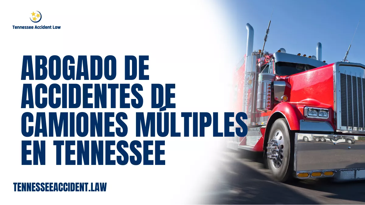 Los accidentes de camiones múltiples pueden ser devastadores, causando lesiones graves, pérdidas económicas y cambios significativos en la vida de las víctimas. Cuando se enfrenta a esta situación, contar con un abogado de accidentes de camiones múltiples en Tennessee es fundamental para proteger sus derechos y obtener la compensación que merece. En Tennessee Accident Law, nos especializamos en casos de accidentes de camiones múltiples, ofreciendo representación legal comprometida y efectiva para las víctimas en todo el estado.