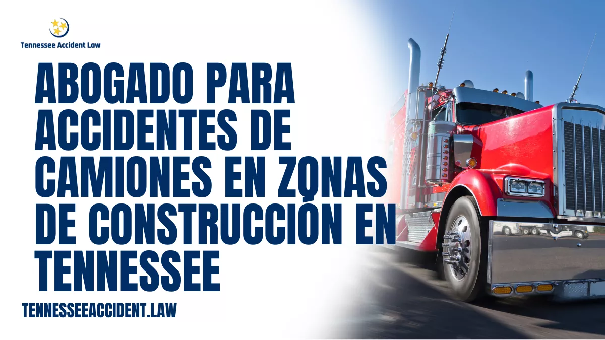 Cuando se trata de accidentes de camiones en zonas de construcción en Tennessee, contar con un abogado experimentado puede marcar la diferencia entre obtener una compensación justa o enfrentar pérdidas significativas. En Tennessee Accident Law, nos especializamos en representar a víctimas de accidentes de camiones en zonas de construcción en Tennessee, brindando asistencia legal completa desde la investigación inicial hasta la resolución del caso.