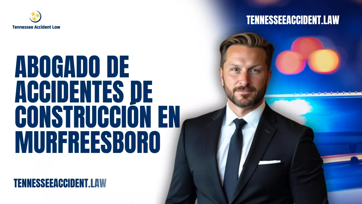Los sitios de construcción son inherentemente peligrosos, con trabajadores enfrentando riesgos diariamente, desde la caída de objetos y accidentes con maquinaria hasta electrocuciones y colapsos de andamios. Si usted o un ser querido ha resultado lesionado mientras trabajaba en un sitio de construcción en Murfreesboro, contar con la representación legal adecuada es crucial. Un abogado de accidentes de construcción en Murfreesboro puede ayudarlo a navegar el complejo proceso legal, proteger sus derechos y buscar la compensación que merece. Tennessee Accident Law tiene la experiencia y los recursos para defender a los trabajadores lesionados en toda la región.