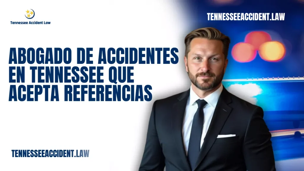 Cuando se trata de manejar casos graves de lesiones personales en Tennessee, encontrar el socio legal adecuado es crucial. En Tennessee Accident Law, nos especializamos en representar a clientes que han sufrido lesiones graves en accidentes, y ofrecemos oportunidades para que otros abogados y profesionales refieran casos a nuestro despacho. Si está buscando un abogado de accidentes en Tennessee para referencias, ofrecemos una colaboración confiable y profesional, asegurando que los clientes referidos reciban representación legal de primera calidad, además de ofrecer honorarios de referencia en todos los casos que aceptamos.